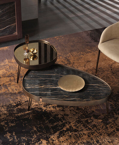 Tavolino in ceramica Lumiere 2.