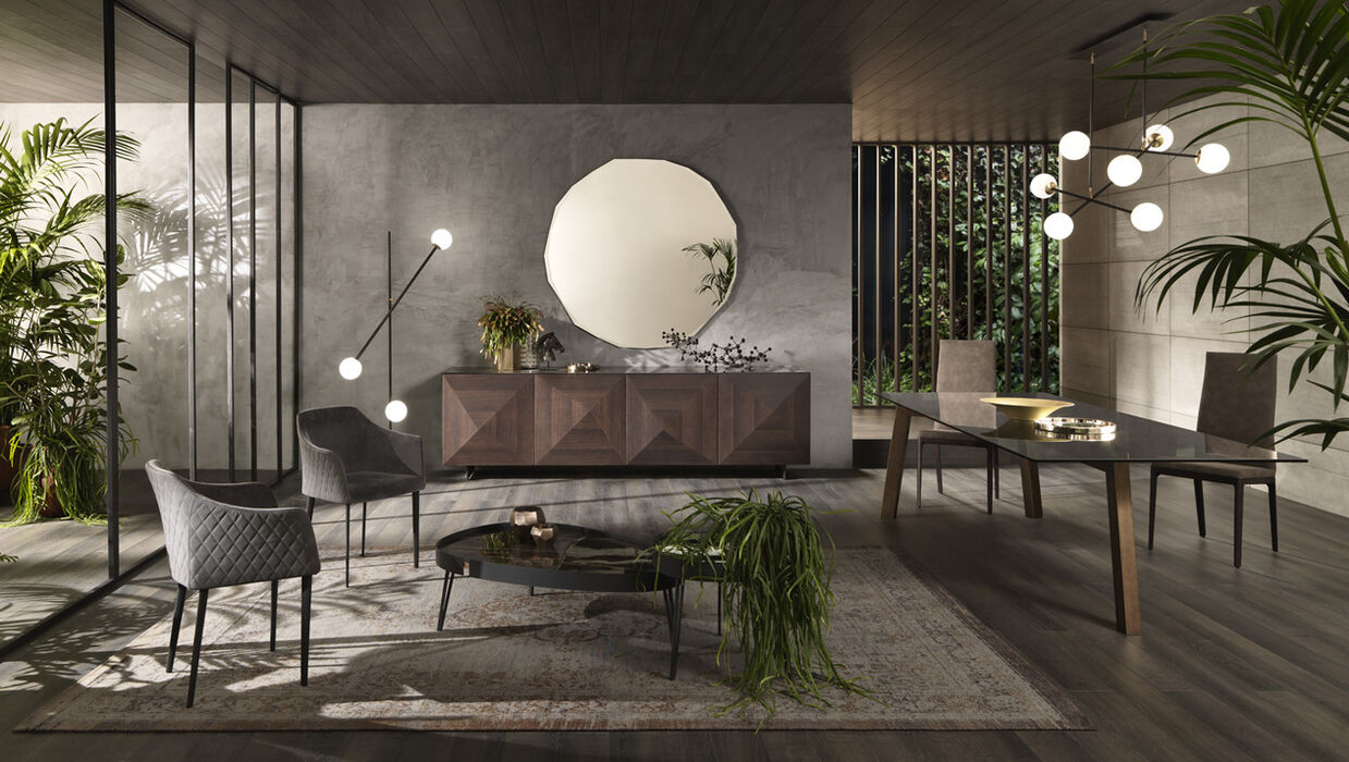 ambientazione prodotti riflessi home.