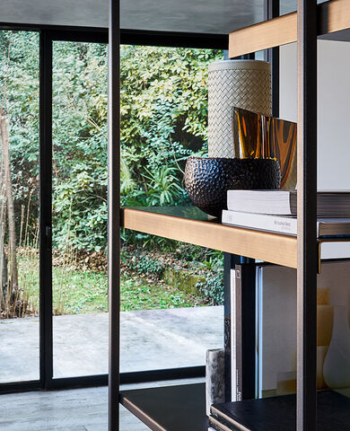 libreria design in metallo2