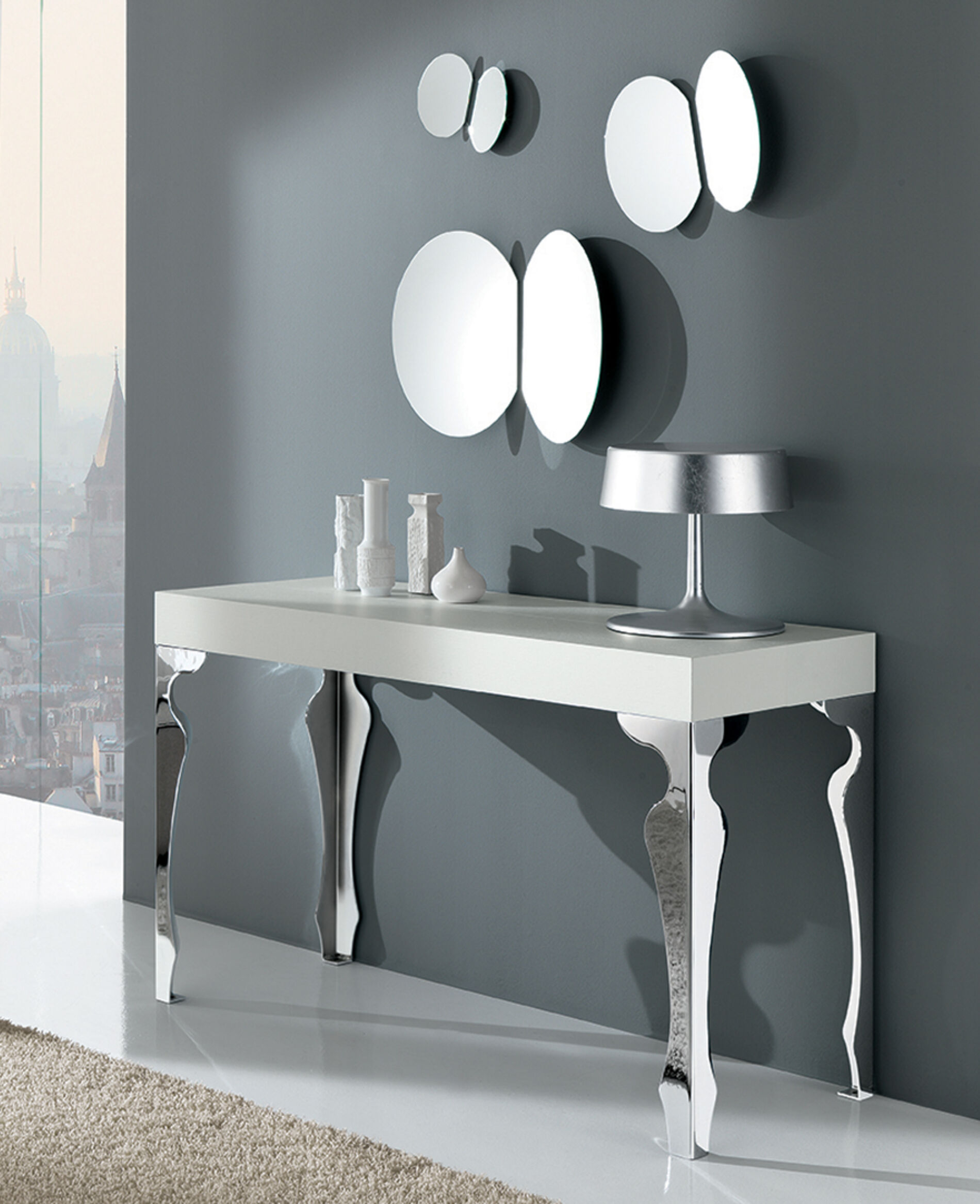 Tavolo Consolle Allungabile estensibile, Luxury 