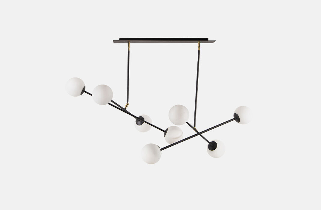 Lampada a sospensione moderna - Meridian, Riflessi