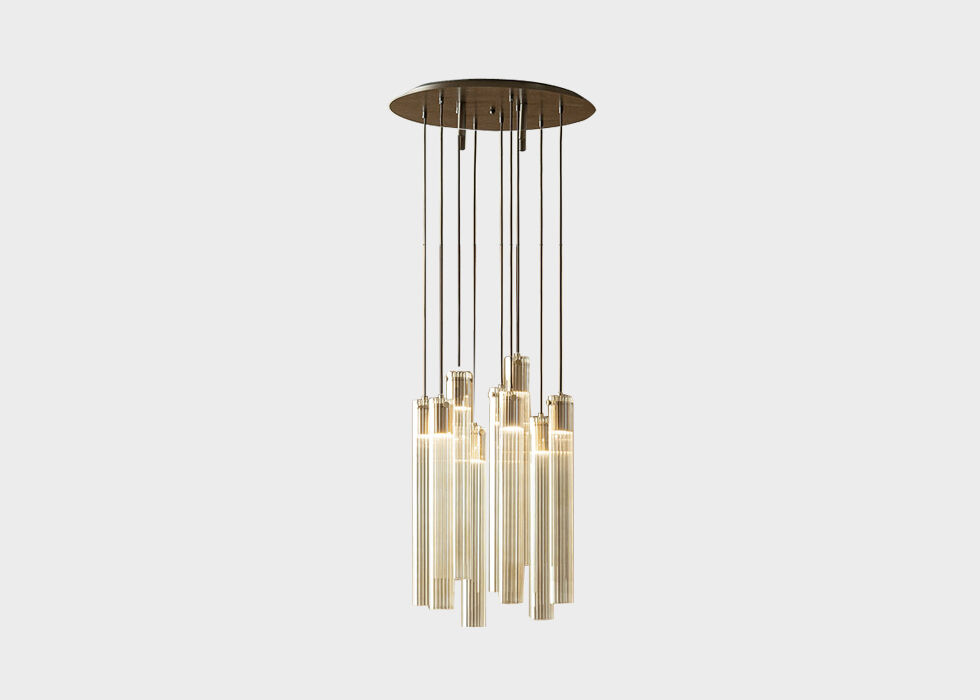 Lampada a Sospensione - Tube, Riflessi
