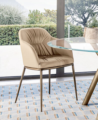 Sedie in pelle moderne e di design - Chic, Riflessi