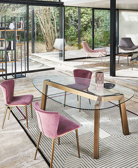 Sedie Design della collezione Riflessi