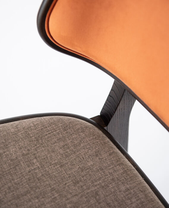 Sedia di design in legno massello - Gisele , Riflessi