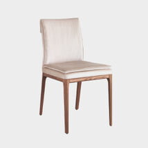 Sedia di design, bassa senza braccioli, elegante e moderna - Cherie, Riflessi