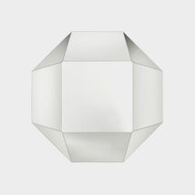 Specchio da parete di design, forme particolari - Diamante, Riflessi