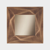 Specchio da parete di design, quadrato - Diamond, Riflessi
