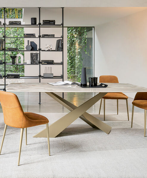 tavolo ceramica salotto moderno