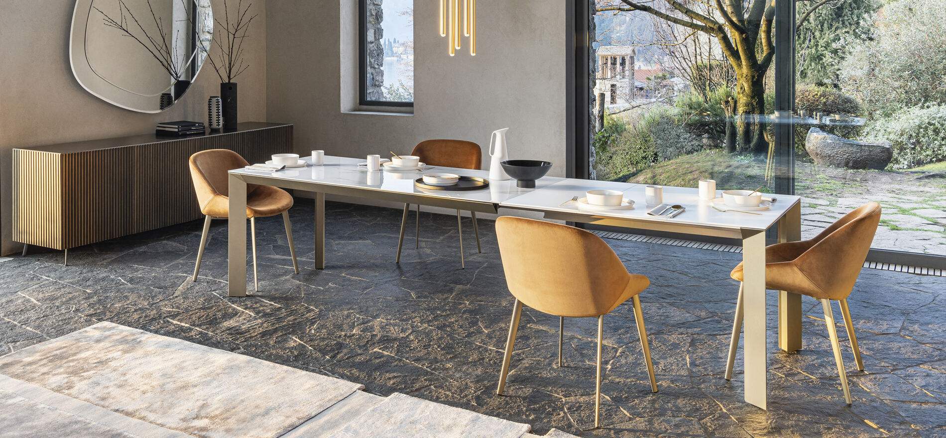 tavolo manhattan ceramica design